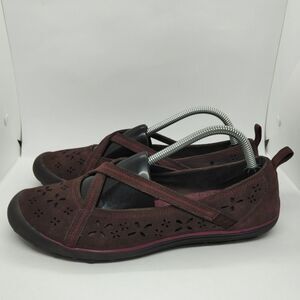 Skechers Earth Fest Sustainable Mary Jane‎ Flats Shoes Women's Size 10 Brown